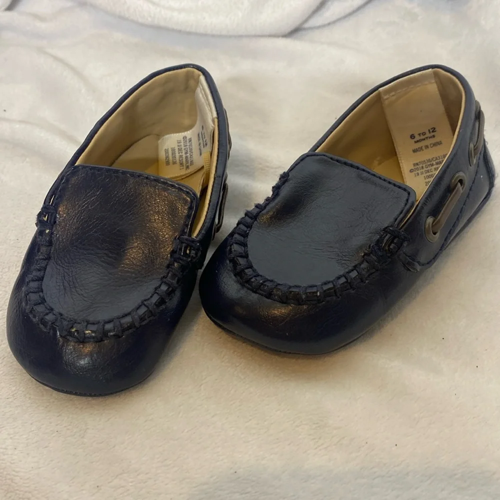 Janie & Jack loafers style baby shoes